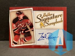 2005 Upper Deck Bee Hive Signature Scrapbook Zach Parise #SS-ZP Rookie Auto